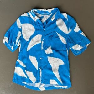ZARA Men’s Short Sleeve Button Down